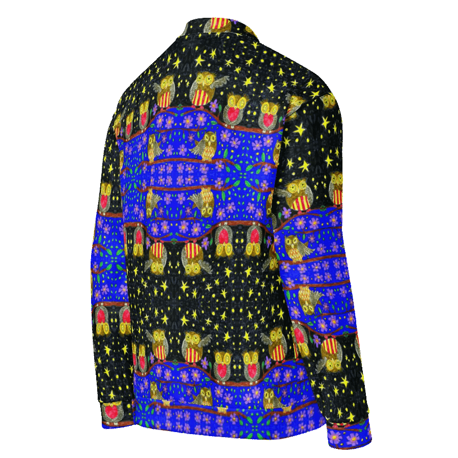 Starry Owl All-Over Bomber Jacket product image (9)