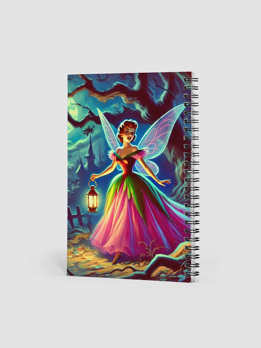 Pink Forest Fairy Spiral Notebook product image (2)