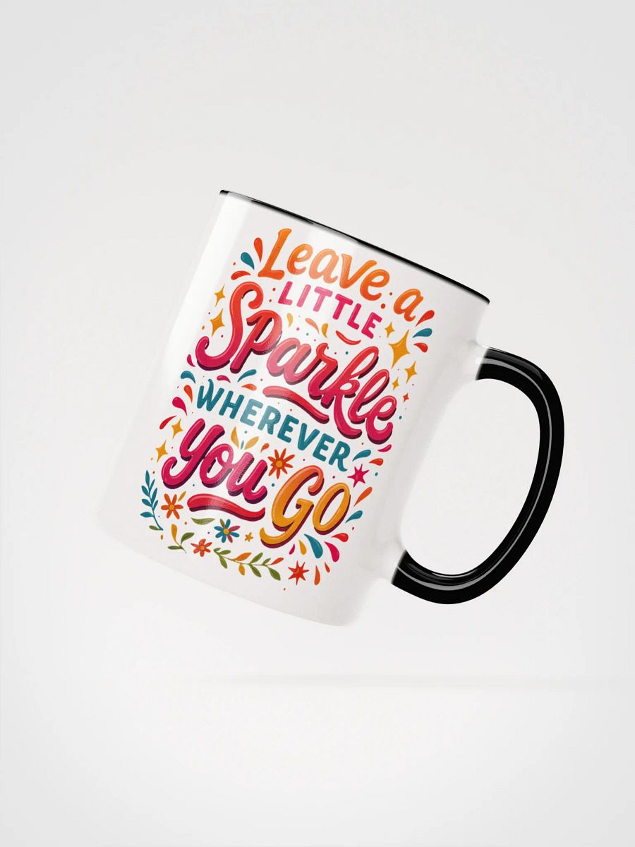 Leave a Little Sparkle – Motivational Rainbow Mug product image (26)