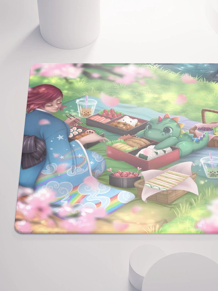 Cherry Blossom Spring Gaming Mouse Pad product image (6)