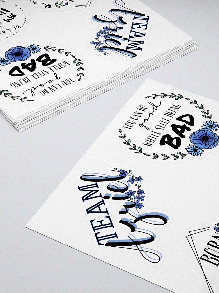 Team Azriel Sticker Bundle product image (4)