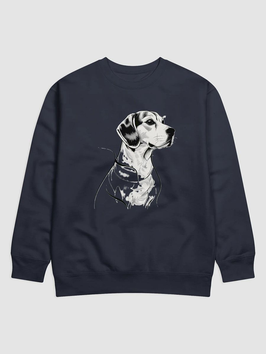 Elegant Beagle Art Premium Sweatshirt product image (1)