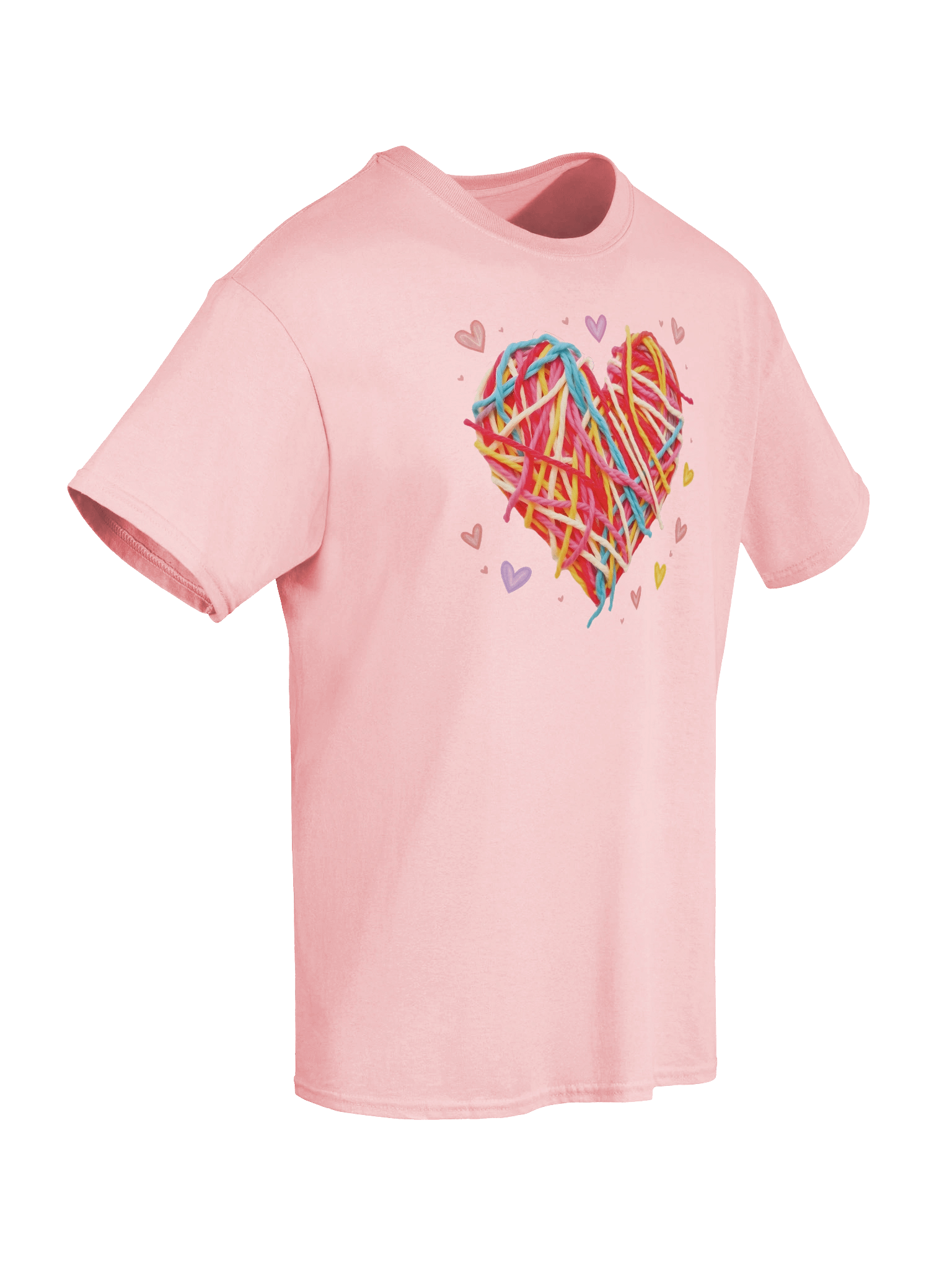 Yarn T-shirt "Heart of Yarn", no. INT001 product image (88)