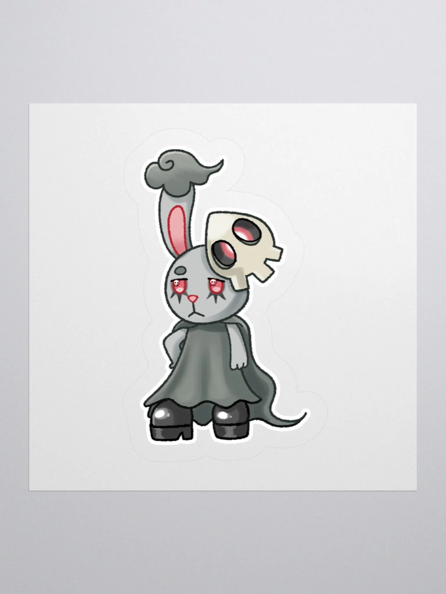 Bunneaskull [sticker] product image (1)