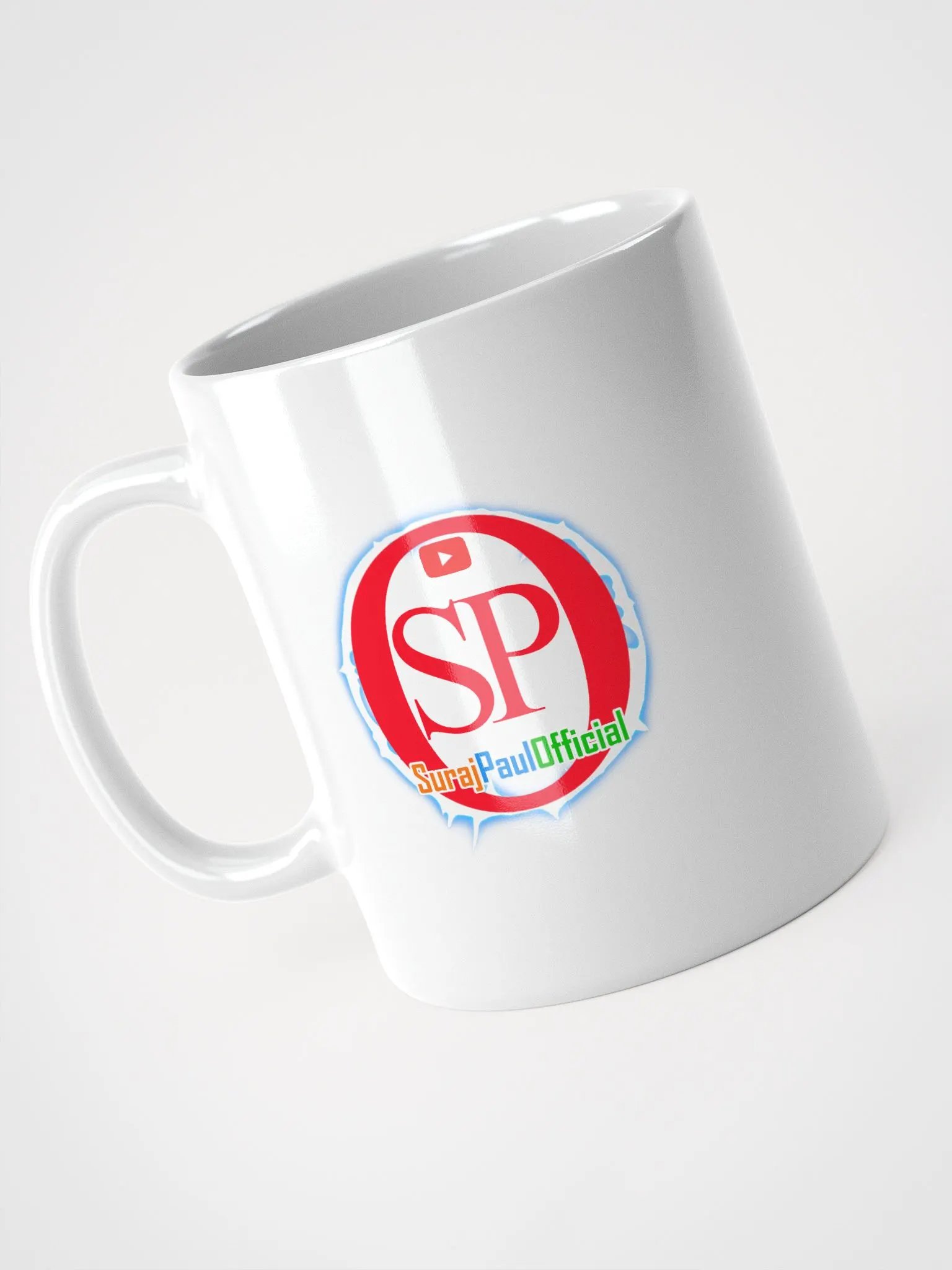 Vibrant SPO Logo White Glossy Mug product image (3)