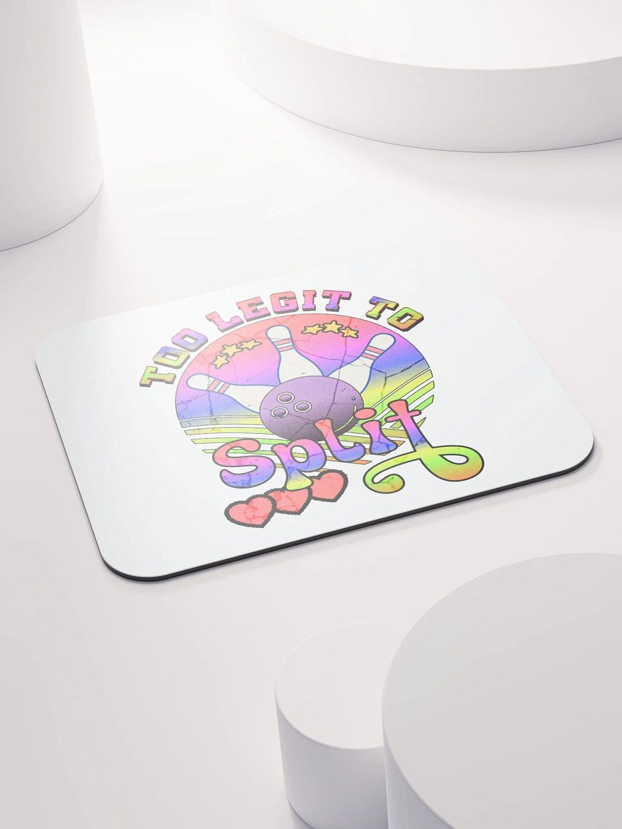 Too Legit to Split Bowling Mouse Pad product image (4)