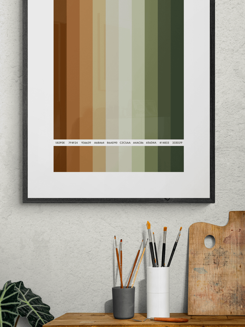 COLOR PALETTE 007 • WALLART DECOR product image (5)