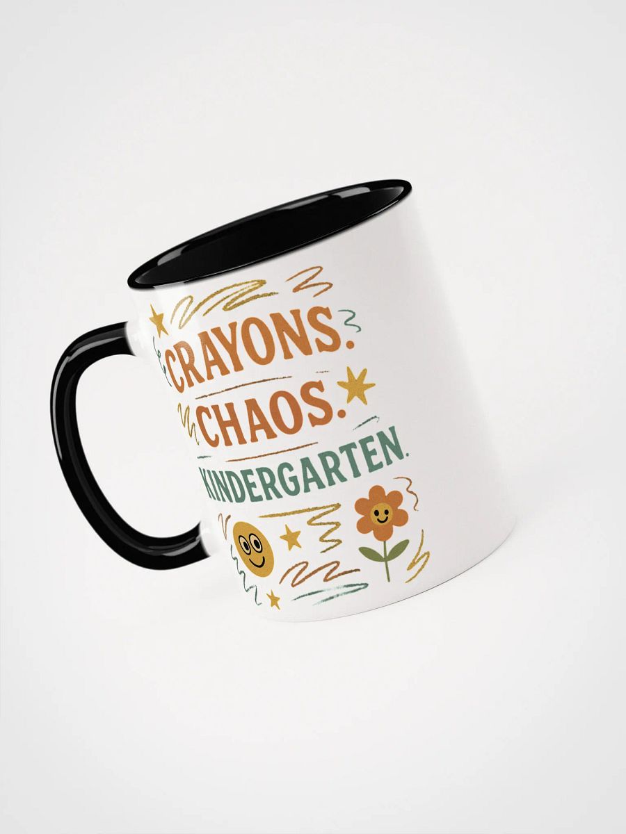Crayons. Chaos. Kindergarten. Mug – Funny Teacher Coffee Cup product image (35)