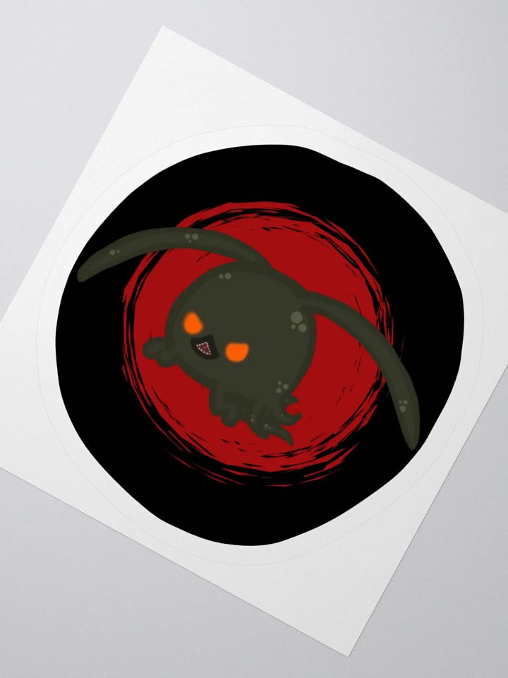 Between the Birches // Chibi-Rabbit Shoggoth Yazool Circle Sticker product image (4)