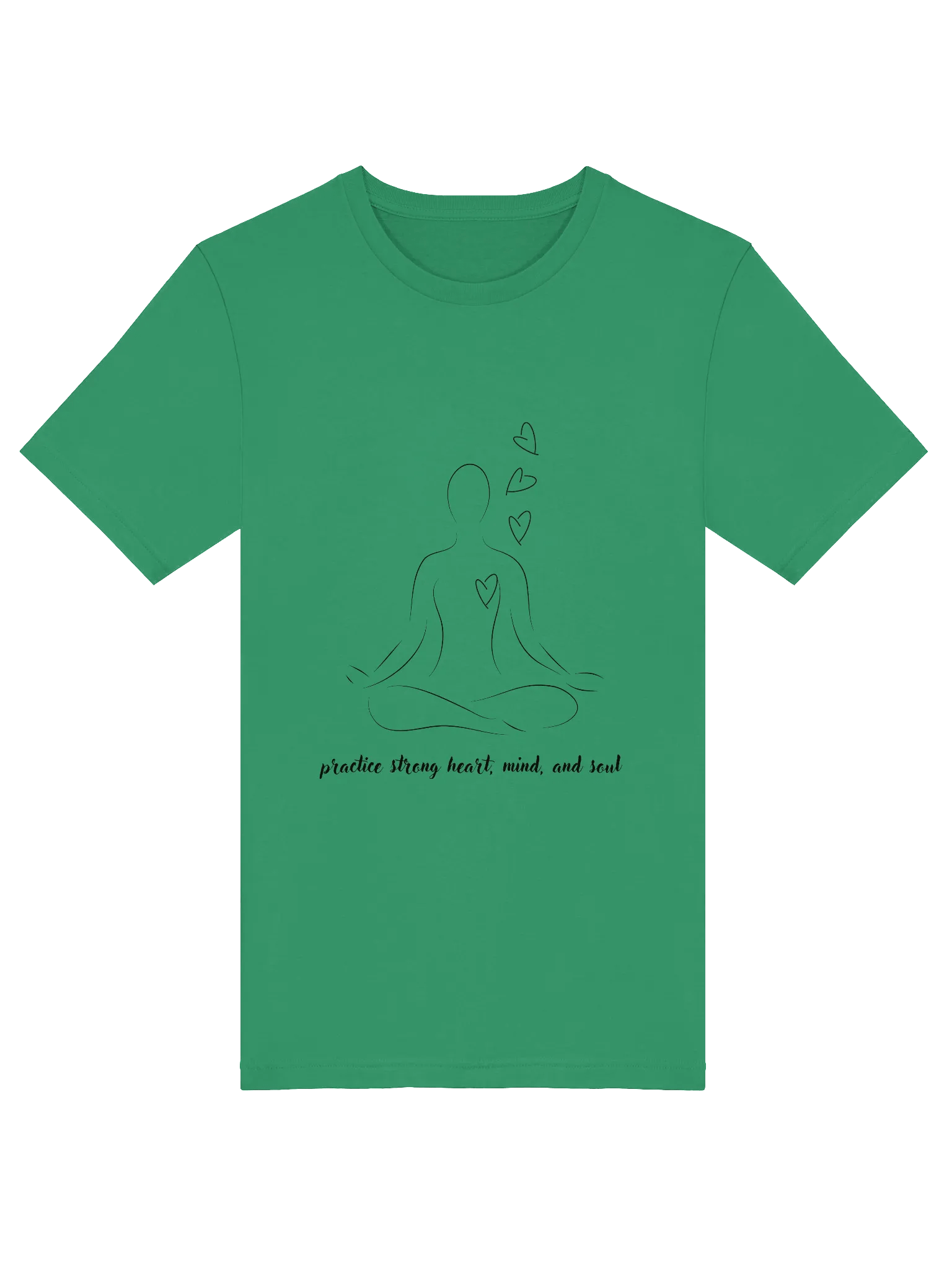 Practice Strong Heart, Mind and Soul Supersoft T-Shirt product image (5)