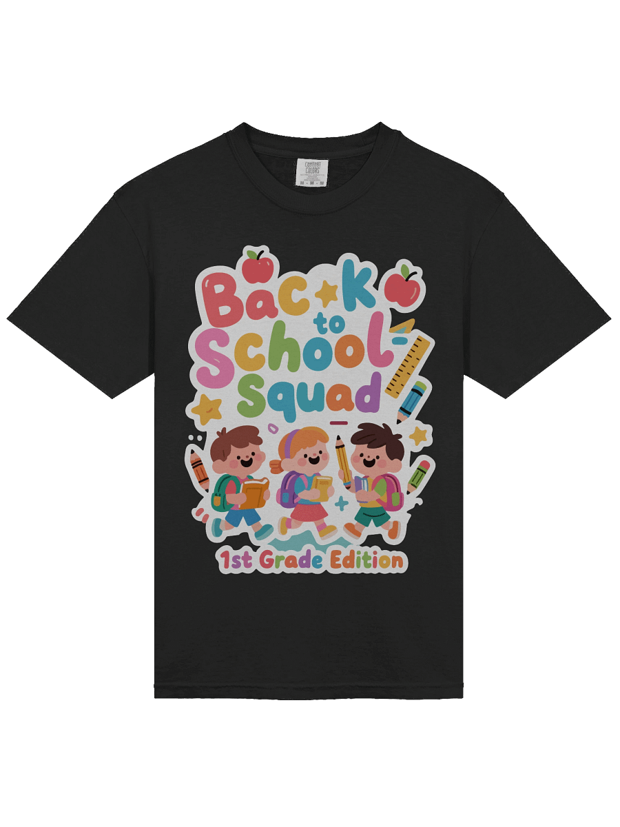 Back to School Squad 1st Grade Edition | Cool Kids Team Shirt product image (3)