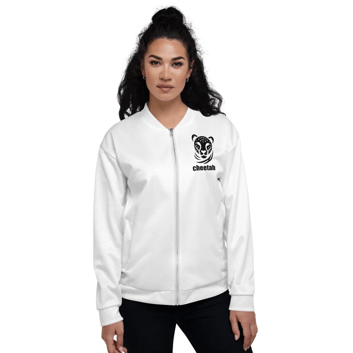 cheetah jacket white product image (2)
