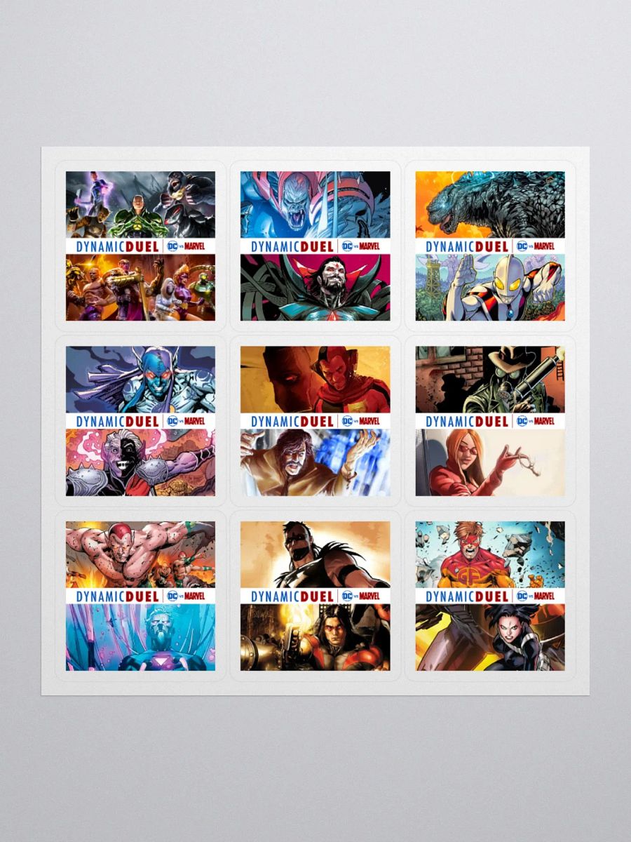 Dynamic Duel Episode Cover Stickers - Series 21 product image (2)