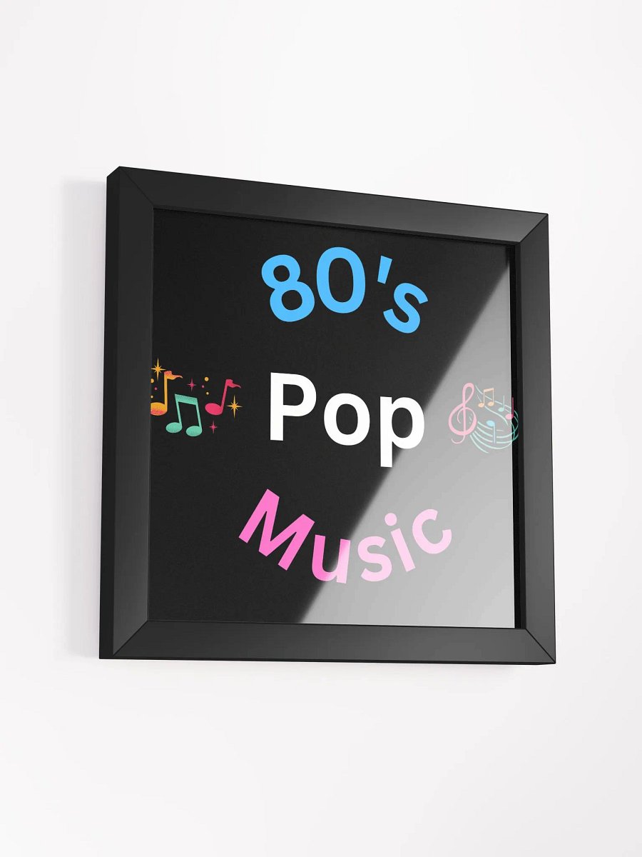 80's Pop Music Framed Poster product image (3)
