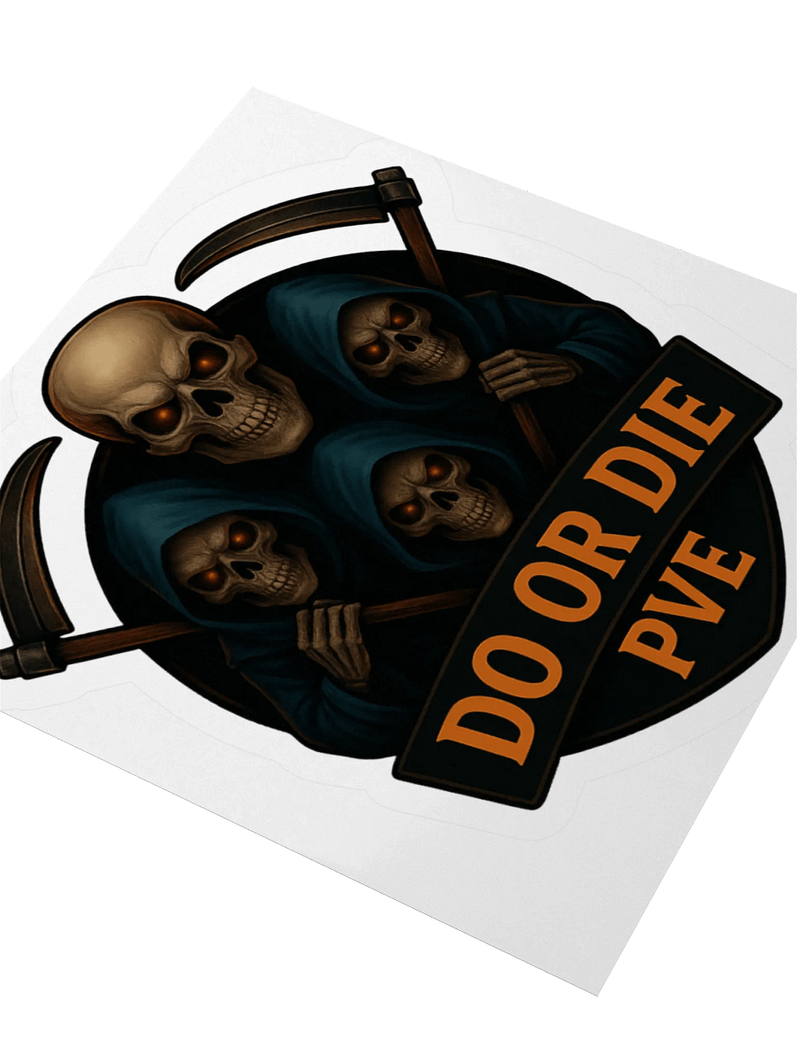 Gothic Reaper Squad Kiss Cut Stickers product image (6)