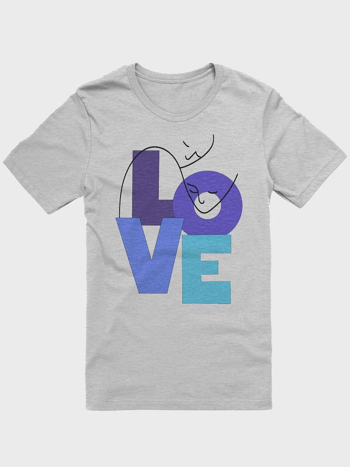 Love Block Style T-Shirt product image (3)