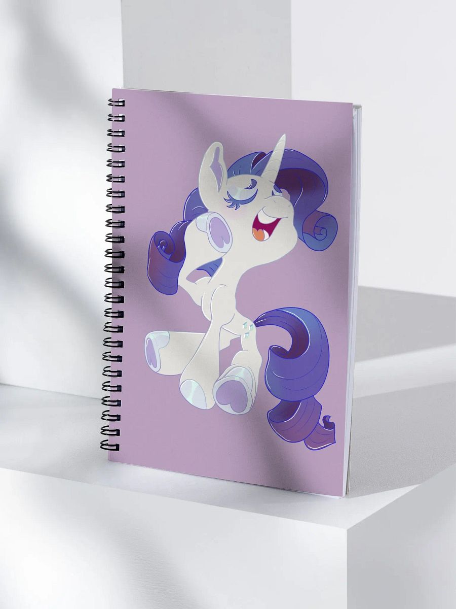 Rarity Spiral Notebook product image (4)