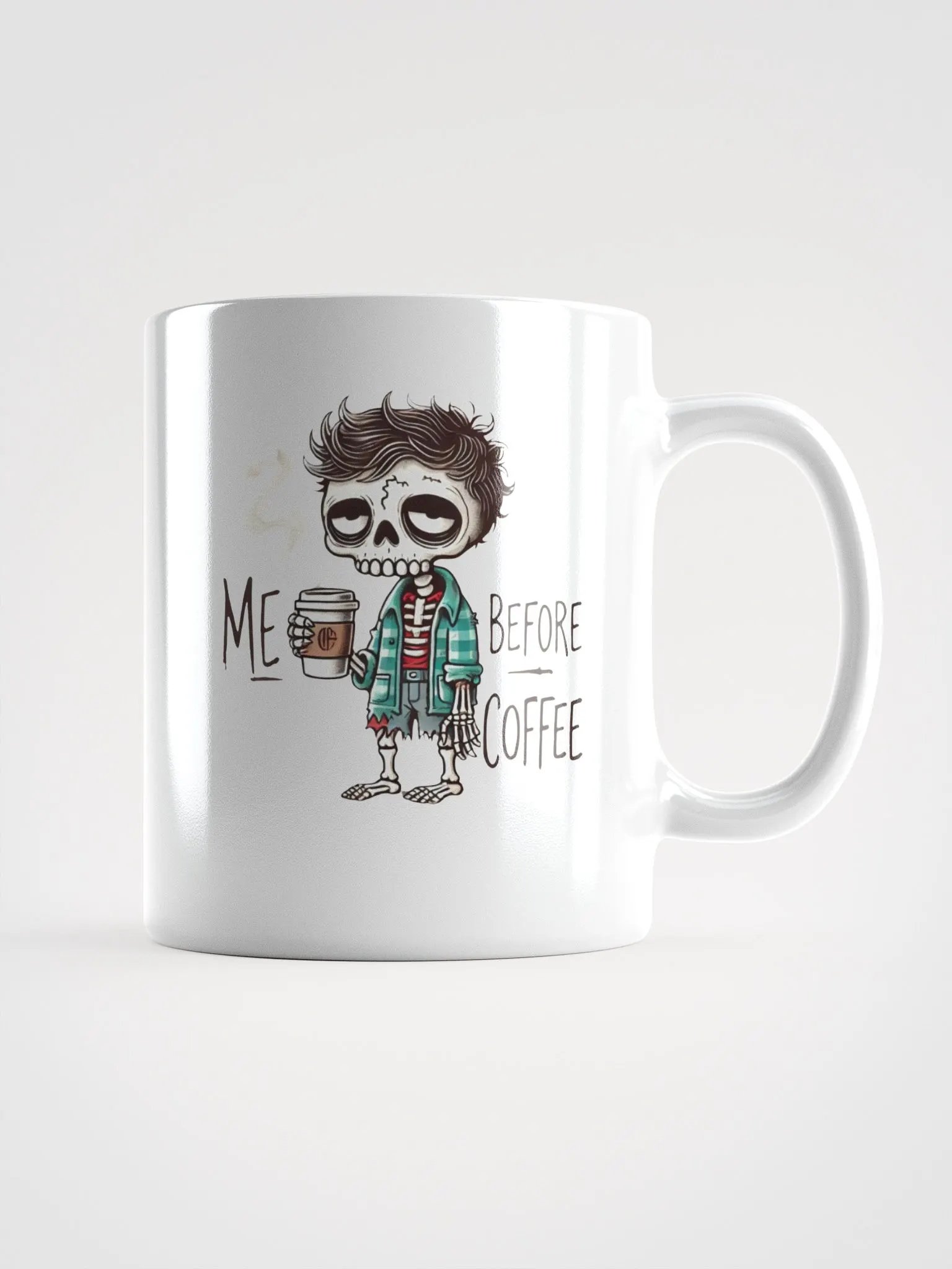 Me Before Coffee - Zombie Dude Mug product image (1)