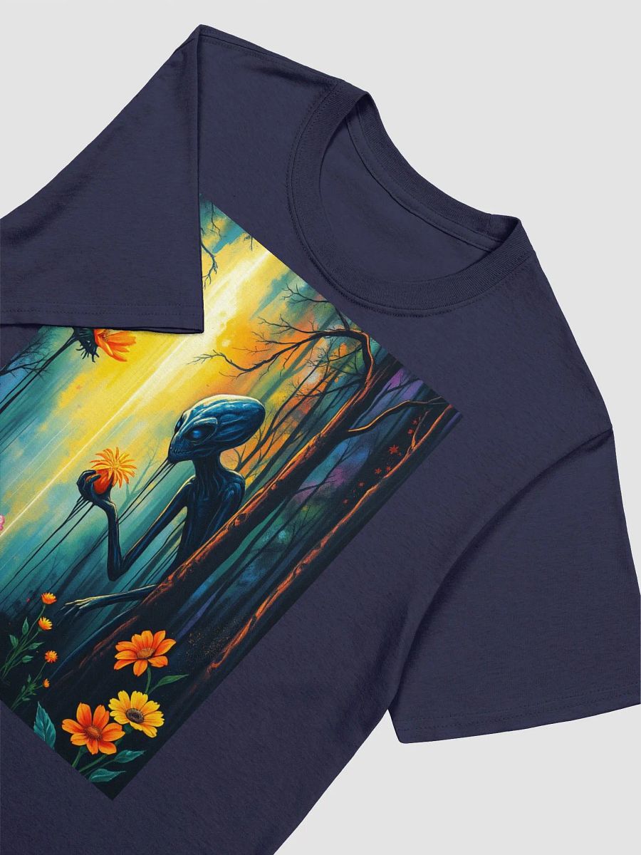 Confused alien from Visitors series, supersoft tee product image (3)