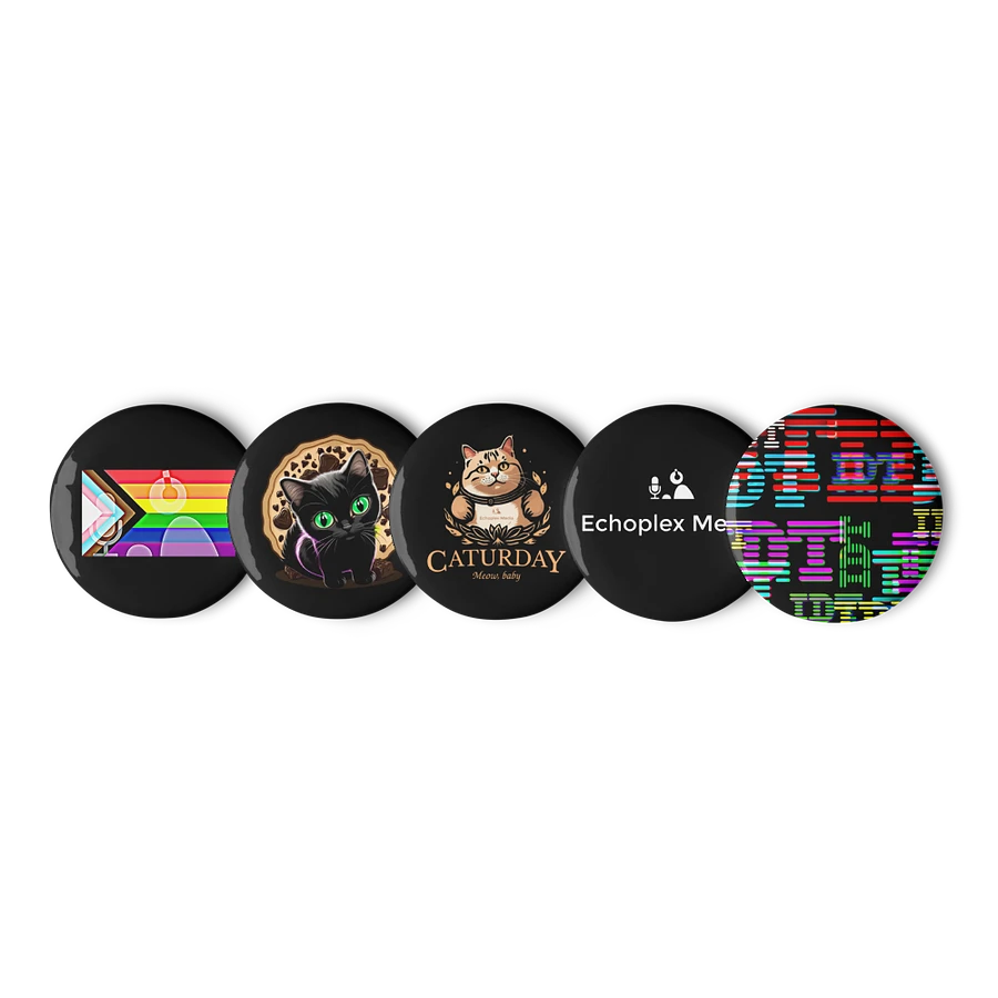 Button Pack 2 - Black product image (1)