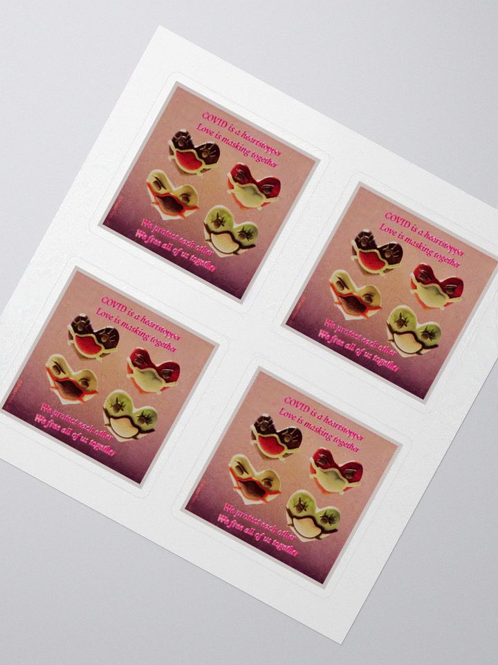Love Is Masking Together stickers product image (2)