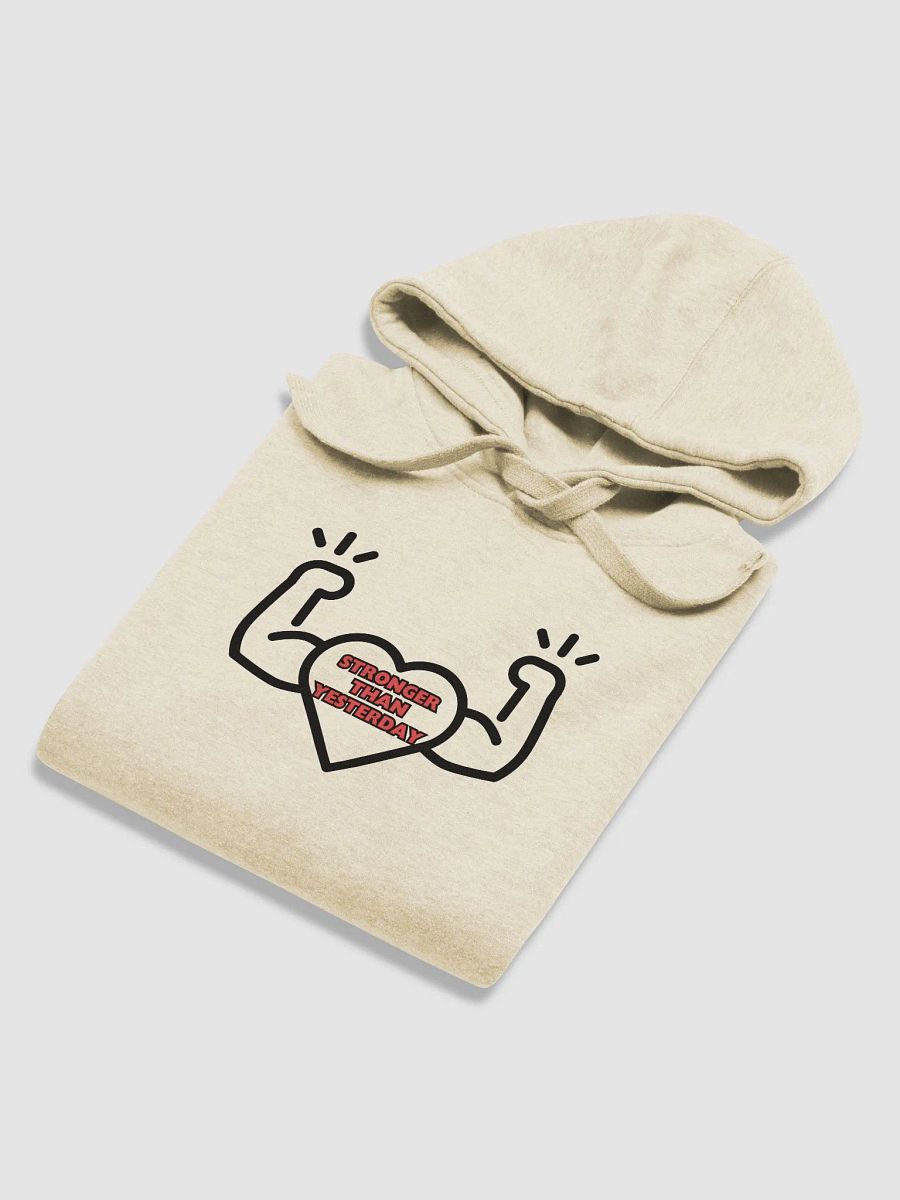 STRONGER THAN YESTERDAY Premium Hoodie product image (53)