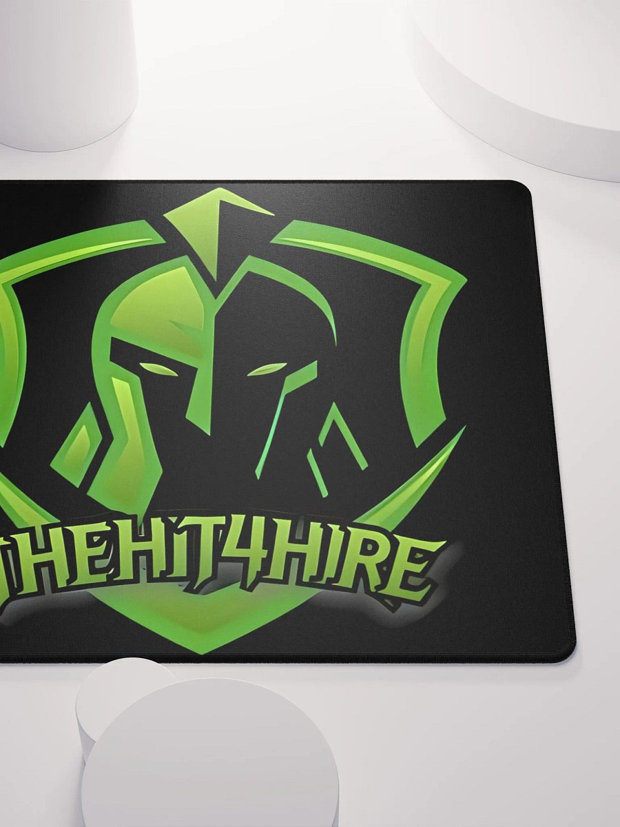 TheHit4Hire Logo Gaming Mouse Pad product image (5)