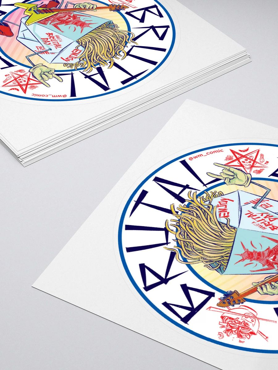 Brutal Sticker product image (4)