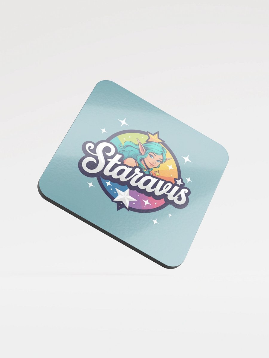 Retro Star Cork Coaster product image (1)