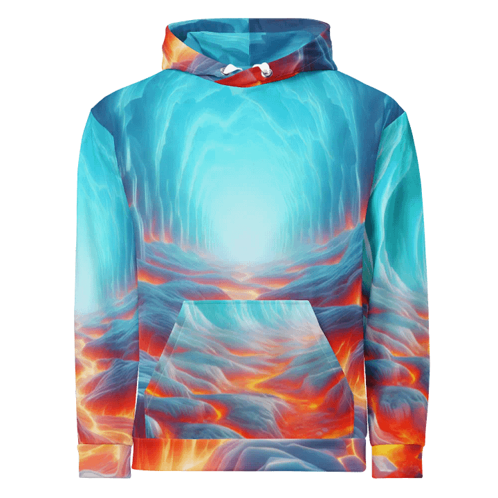 Fire and Ice - Molten Lava Meets Ice #36 product image (1)