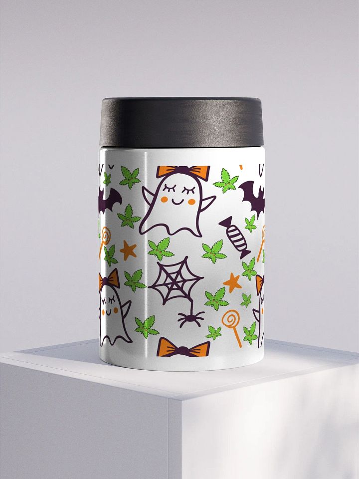 Whimsical Halloween Stainless Steel Koozie product image (1)