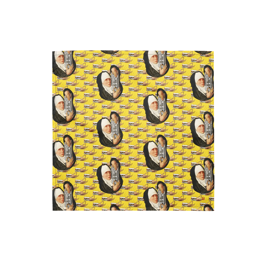 Mater Dolorosa meets Roland TB 303 by Frank Fonik, EDM Techno Bandana product image (3)
