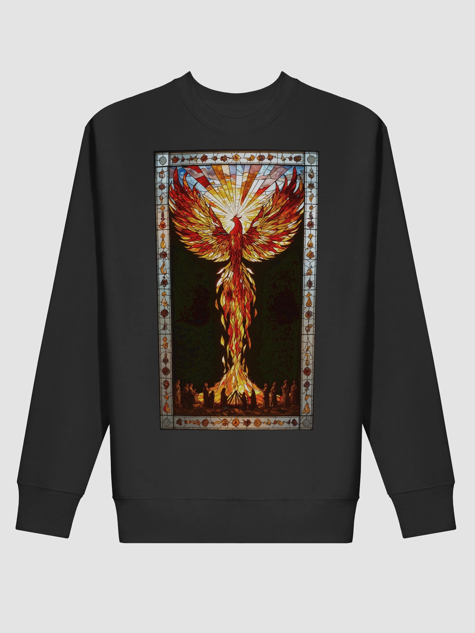 Stained Glass Phoenix Jumper product image (2)