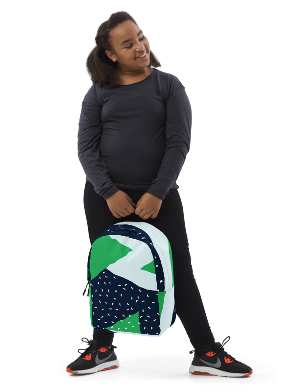 Customizable Canvas: All-Over Print Minimalist Backpack product image (9)