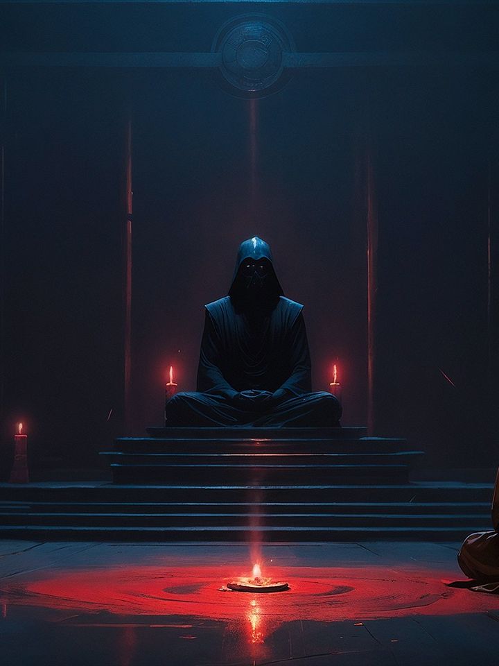 The Red Sanctuary | 1-Hour of Dark Meditation Ambient - Deep Healing Meditation product image (1)