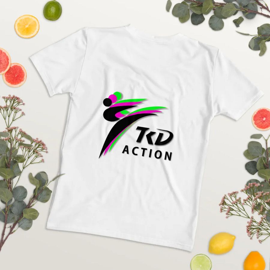 TKD Action Print Women's Crew Neck T-Shirt product image (10)