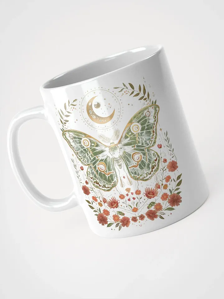 Celestial Moths Glossy Mug product image (2)