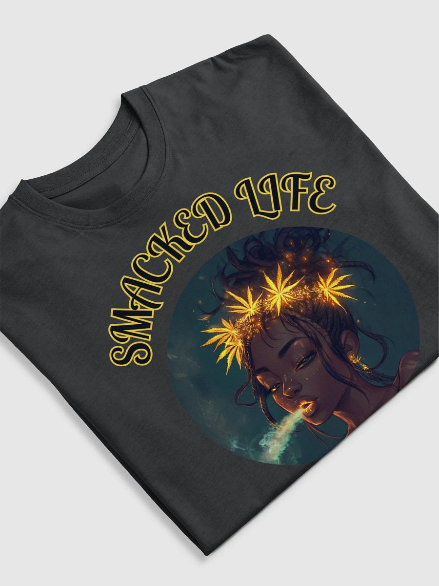 Smacked Aura Stoner T-Shirt - High Vibe Weed Shirt, 420 Apparel, Cannabis Lover Gift, Smoked Out Streetwear product image (33)
