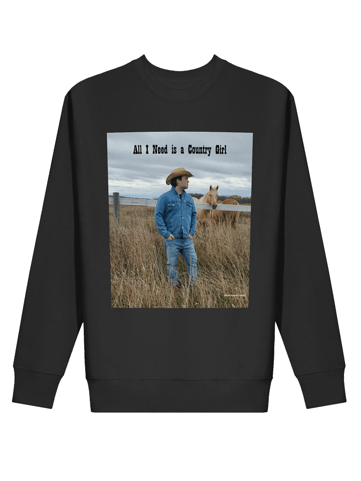 All I Need is a Country Girl Horse and Field Sweatshirt product image (11)