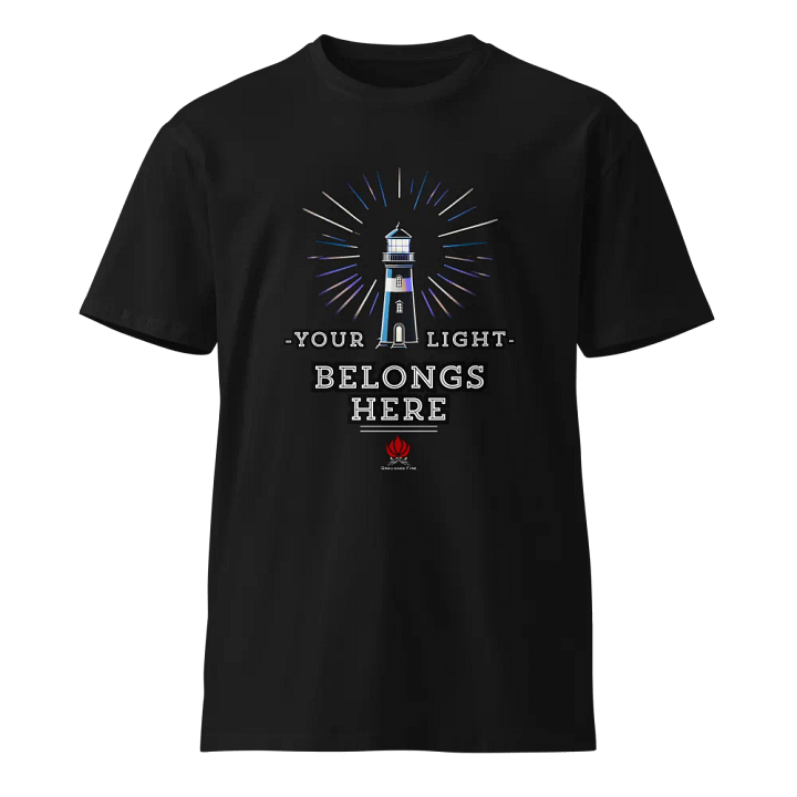 Your Light Belongs Here T-Shirt v2 product image (1)