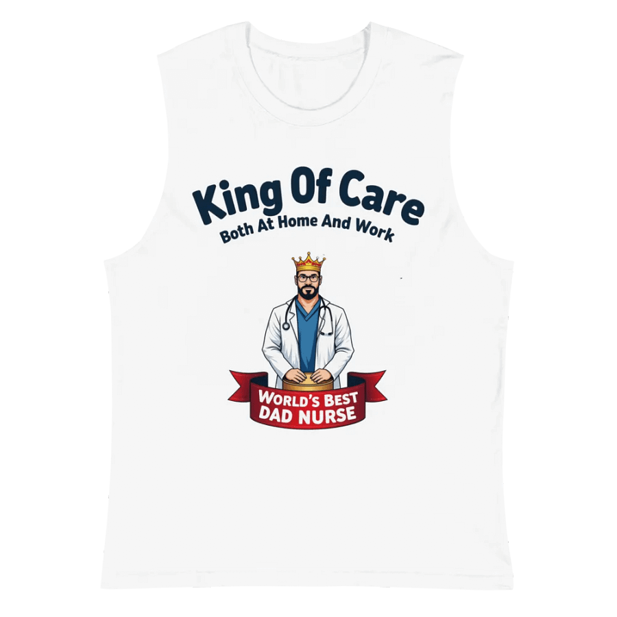 World's Best Dad Nurse Muscle Tank product image (2)