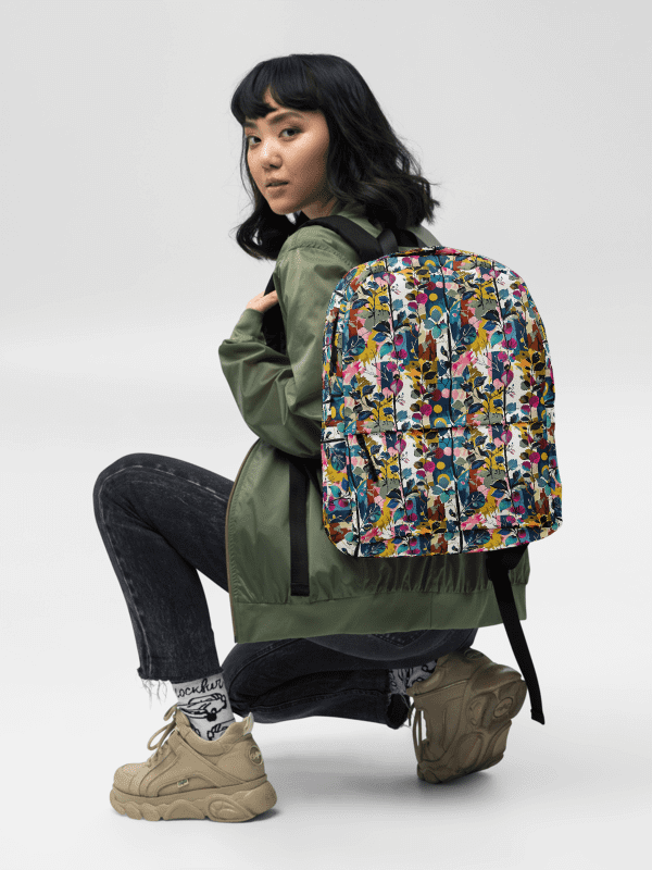 Floral Fusion All-Over Print Backpack product image (1)