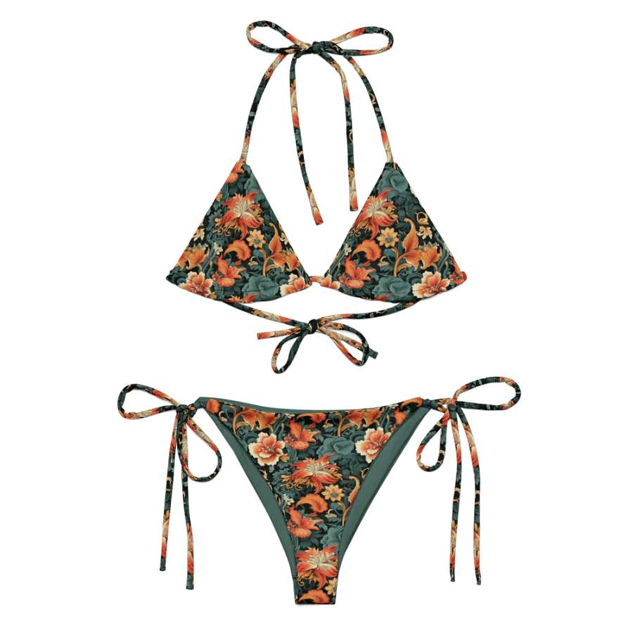 Sunset Flowers | Recycled String Bikini product image (10)
