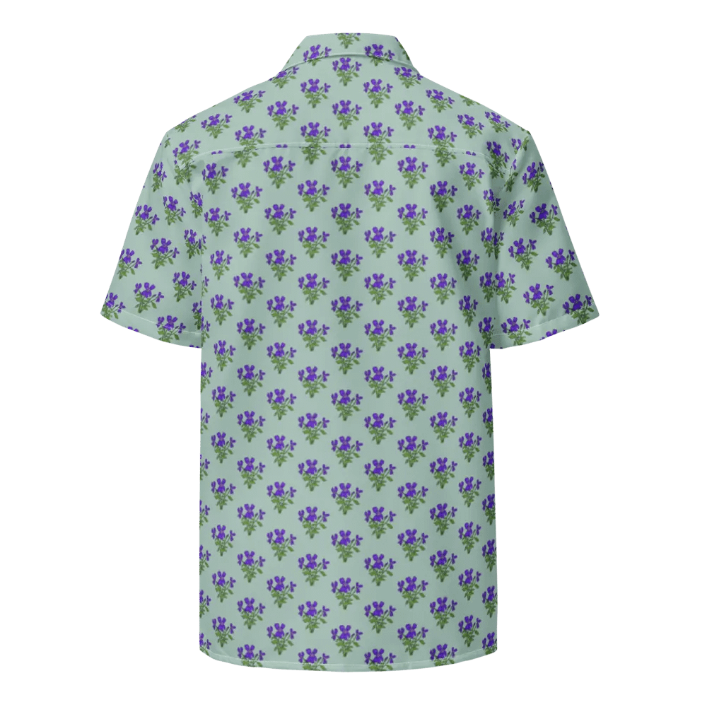 Violet Print Floral Shirt product image (8)