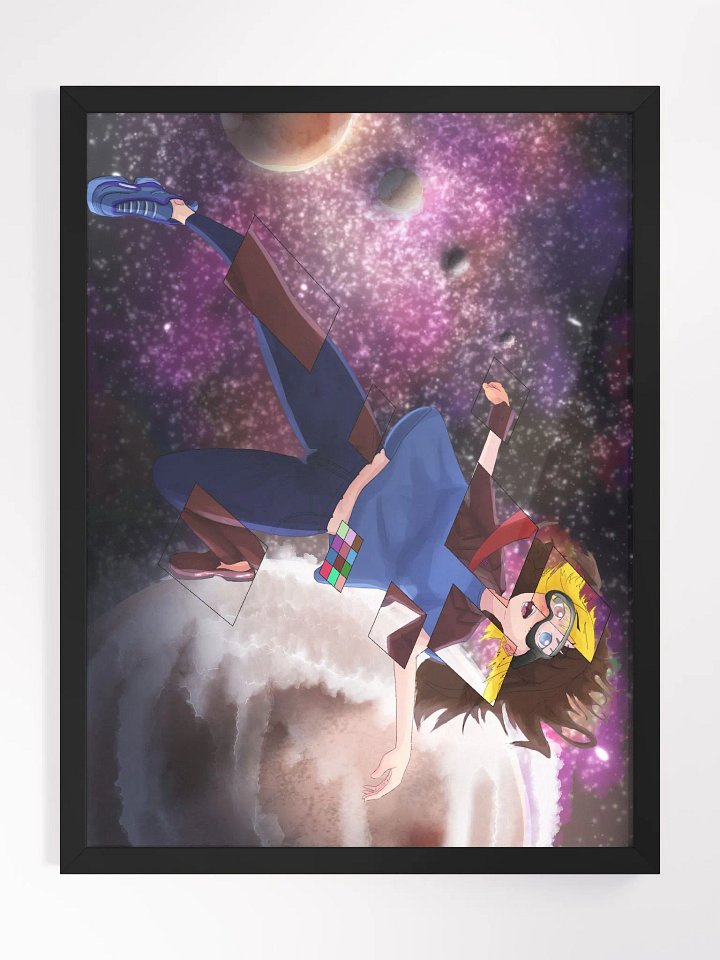 Buffer_Spaceroutine Framed Matte Poster (18