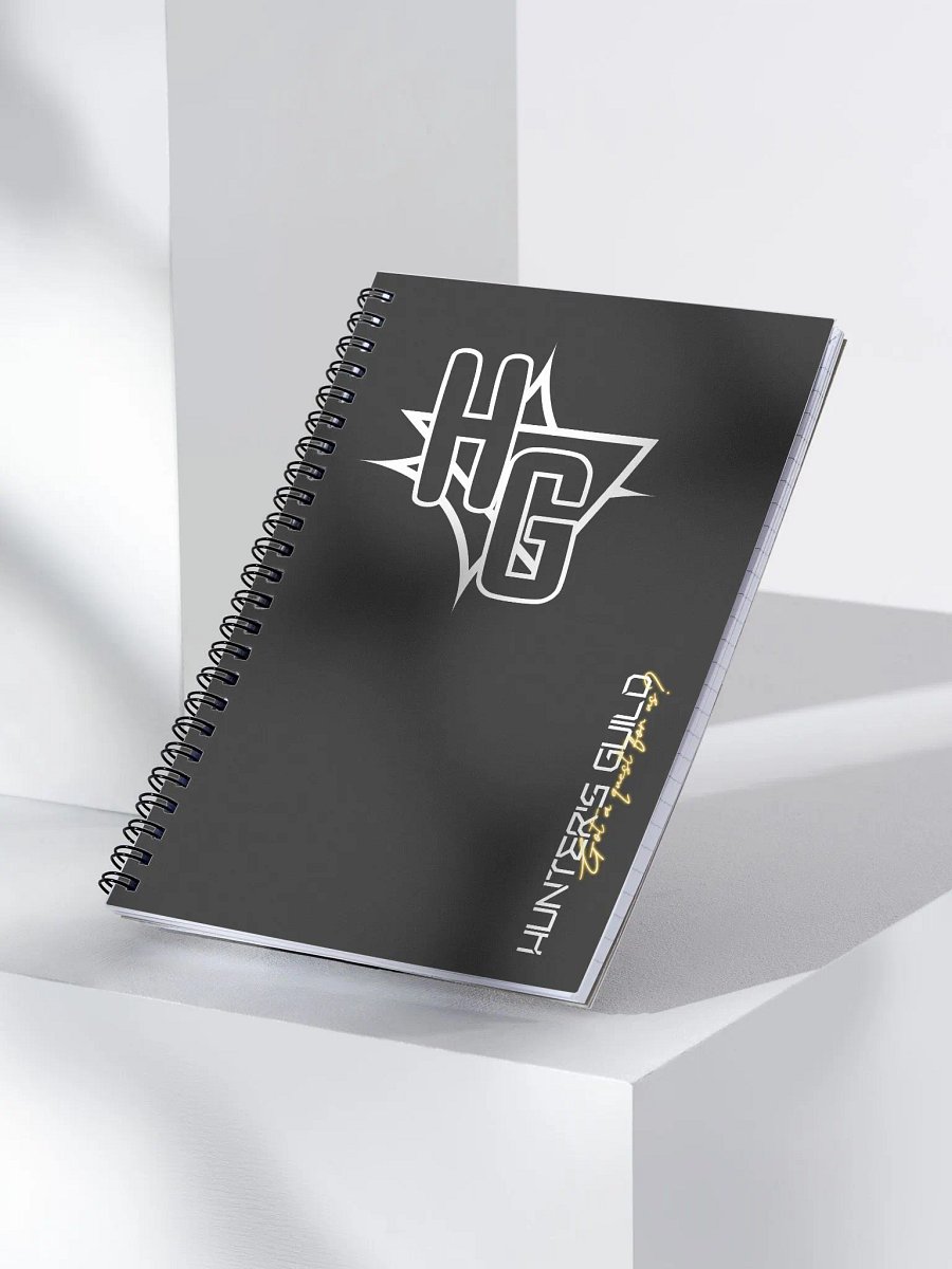 Hunter's Guild Emblem Spiral Notebook product image (4)