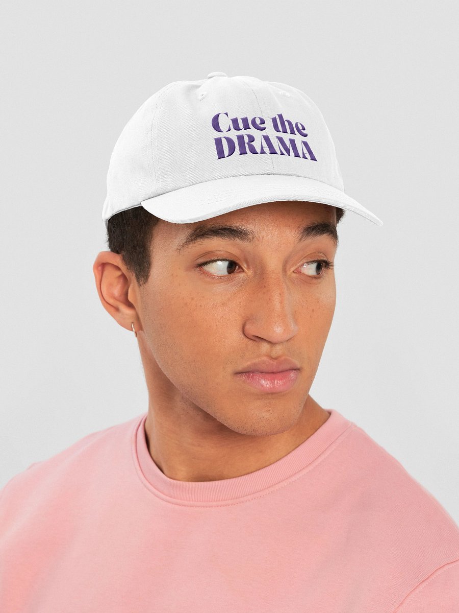 "Cue the Drama" Embroidered Classic Hat | MyTime Movie Network Collection product image (2)