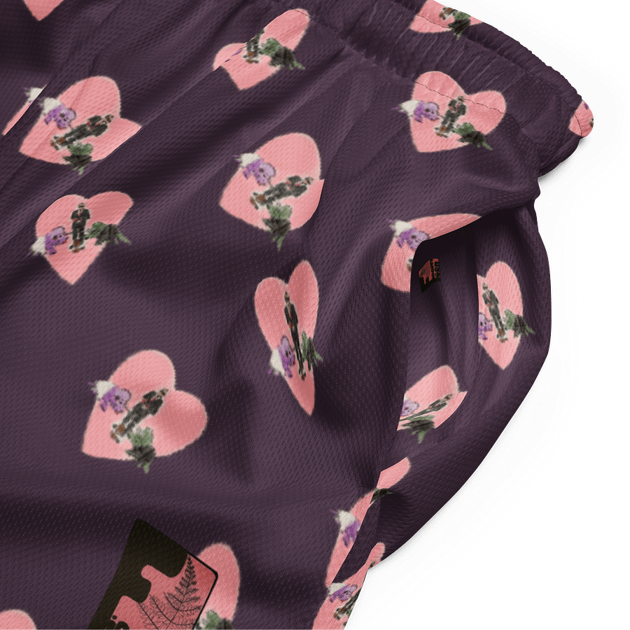 "Jurassic Park Wedding" Unisex Mesh Shorts product image (5)