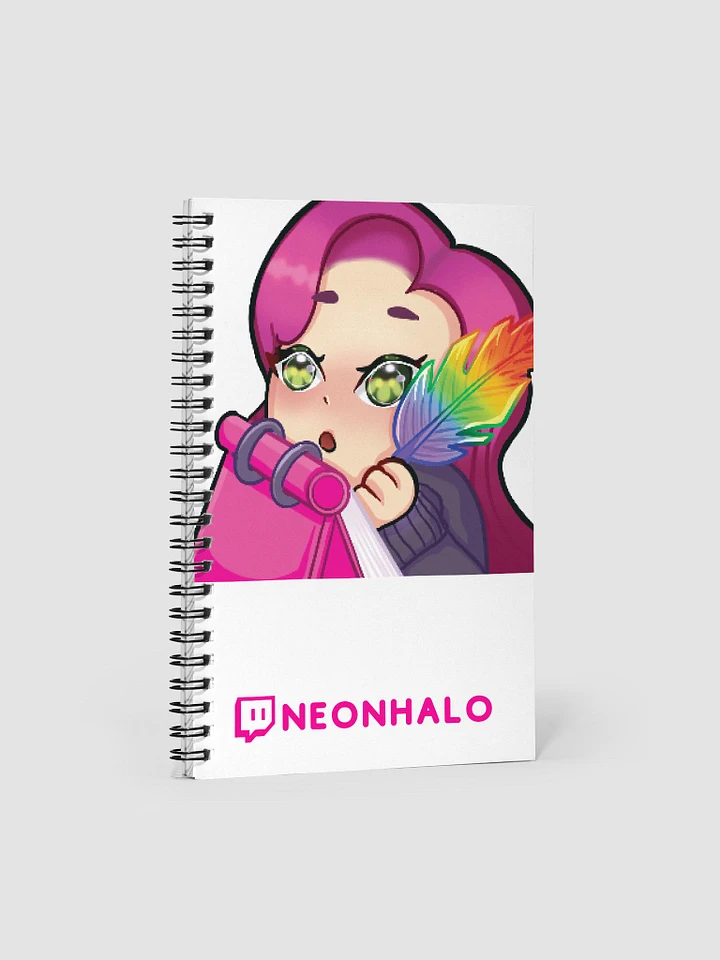 NeonHalo Notes Notebook product image (1)