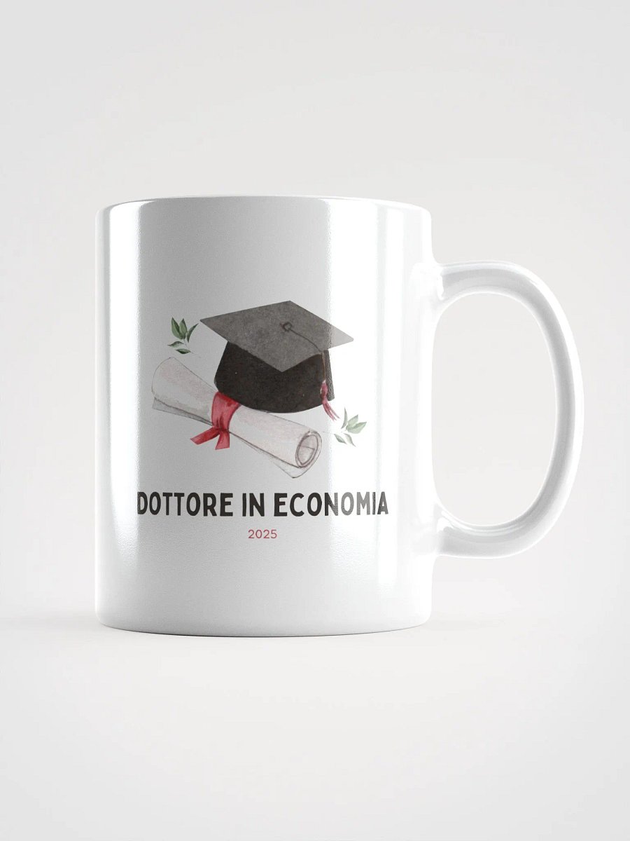 Tazza regalo laureato in economia 2025 product image (1)